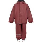 Red Rain Sets Mikk-Line Rainwear Jacket And Pants - Wild Ginger (33144)