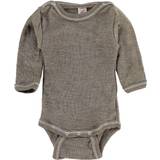 Silk Children's Clothing ENGEL Natur Long Sleeved Baby Bodysuit - Walnut (709030-75)