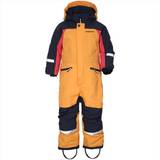 Yellow Snowsuits Children's Clothing Didriksons Neptun Kids' Coverall - Fire Yellow (504269-505)