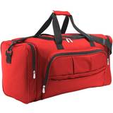 Plastic Duffle Bags & Sport Bags Sol's Weekend Holdall Travel Bag - Red