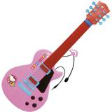 Hello Kitty Musical Toys Reig Hello Kitty 6 String Guitar with Earpiece Microphone
