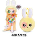 Giochi Preziosi Na! Na! Na! Surprise, 2-in-1 Pom Doll with 10 cm Plush and 20 cm Soft Doll, Keyring and Fashion Outfits, Random Models to Collect (Series 4) Toy for C