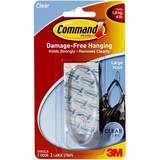 Command Large Clear Hanging Hooks Picture Hook