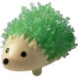 Fat Brain Toys Soft Toys Fat Brain Toys Crystal Growing Hedgehog Green