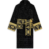 Robes Versace I Heart Baroque Bath Robe - Black
