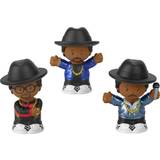 Fisher Price Figurines Fisher Price Little People Collector Run DMC Styled Like The Iconic Hip Hop Group for Fans 3-pack
