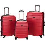 Silver Luggage Rockland Melbourne - Set of 3