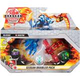 Bakugan Action Figures Spin Master Bakugan Geogan Brawler Hyenix & Insectra 5 Pack