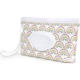 Itzy Ritzy Take & Travel Pouch Reusable Wipes Case Rainbow