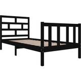 vidaXL Bed Frame Solid Pine 69.5cm 90x190cm