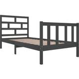 vidaXL Bed Frame Solid Pine 69.5cm 90X200cm