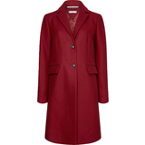 Coats on sale Tommy Hilfiger Classics Single-Breasted Coat - Rouge