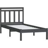 vidaXL Bed Frame Solid Pine 100cm 90x190cm