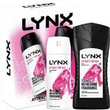 Bar Soaps Lynx Attract for Her Bodyspray + Bodywash Gift Set 2-pack