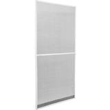 tectake Fly screen for door frame fly screen door, screen door, insect mesh white