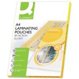 Lamination Films on sale Q-CONNECT Laminating Pouches A4 100-pack