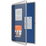 Presentation Boards Nobo Internal Glazed Cases 9 x A4 Blue