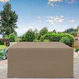 Patio Furniture Covers OutSunny 275x205cm Outdoor Furniture Cover Water UV Resistant Beige