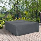 Patio Furniture Covers Garden & Outdoor Furniture OutSunny 275x205cm Outdoor Furniture Cover Water UV Resistant Grey