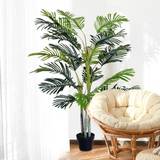 Decorative Items Homcom Artificial Plant Pot Tree, 150cm Artificial Plant
