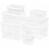 Storage Boxes on sale Wham 7 Piece Multisize Crystal Storage Set Storage Box