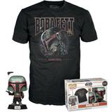 Toys Star Wars Funko Pop! & Tee: The Mandalorian Boba Fett T-Shirt