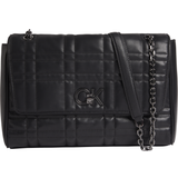 Calvin Klein Re-Lock Quilt Shoulder Bag - Black