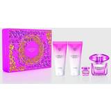 Versace Gift Boxes Versace Bright Crystal Absolu EDP Gift Set EDP Mini Shower Gel Body Lotion