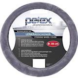 Petex Car Care & Vehicle Accessories Petex Design 1108 Steering wheel cover Silver 36 38 cm