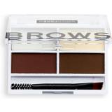 Eyebrow Powders Makeup Revolution Revolution Relove Colour Cult Brow Palette Dark