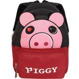 Piggy Boys Face Backpack (One Size) (Black/Red/Pink)