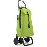 ouying1418 Large Thickened Canvas Lightweight Foldable Shopping Trolley Wheel Bag 