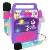 Cheap Musical Toys Barbie Speaker with Karaoke Microphone