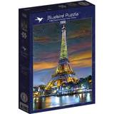 Bluebird Classic Jigsaw Puzzles Bluebird Eiffel Tower at Sunset Paris France 1000 Pieces