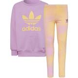 Other Sets Children's Clothing adidas Girl's Graphic Logo Crew Set - Bliss Lilac (HK2945)