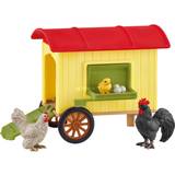 Birds Play Set Schleich Mobile Chicken Coop 42572