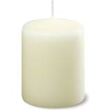 Bolsius Candles & Accessories Bolsius Ivory Pillar Short 3inch (Pack of 12) Candle