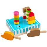 Bigjigs Toys Wooden Ice Lollies Play Food