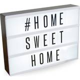 Wall Decorations Argos Home Light Up Message Notice Board 33.6x25.2cm
