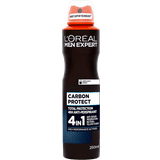 L'Oréal Paris Combination Skin Deodorants L'Oréal Paris Men Expert Carbon Protect 48H Anti-Perspirant Deo Spray 150ml