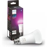 B22 Light Bulbs Philips Hue White and Colour Ambiance Smart LED Lamps 13.5W B22