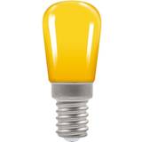 Yellow Fluorescent Lamps Crompton LED Coloured Pygmy SES E14 1.3W Yellow