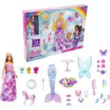 Mattel Toys Advent Calendars Mattel Barbie Dreamtopia Winter Fairytale Advent Calendar 2022
