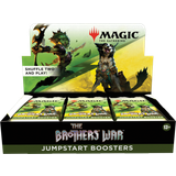 Collectible Card Games - War Board Games Wizards of the Coast Magic the Gathering The Brothers War Jumpstart Booster Display