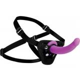 Strap-Ons XR Brands Navigator U Strap On GSpot Dildo and Harness 7 Inch