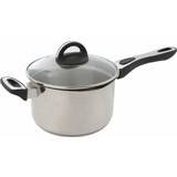 Premier Housewares Stainless Steel with lid 22 cm