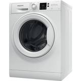 Front Loaded - Washing Machines Hotpoint NSWM1045CWUKN