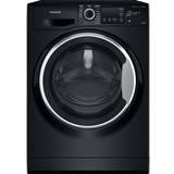 Black Washing Machines Hotpoint NDD8636BDAUK