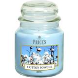 Price's Medium Jar Cotton Powder Candle