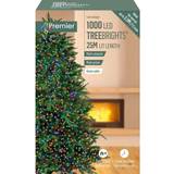 Wood Decorative Items Premier 1000 LED Tree Lights Multi Coloured Multi Christmas Tree